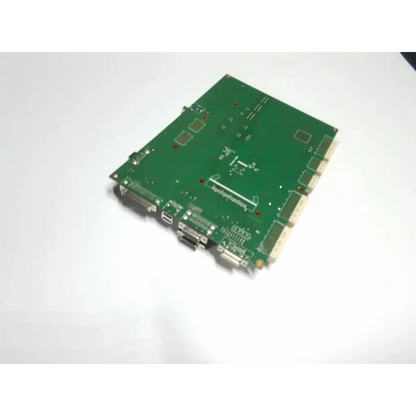 Green rectangular circuit board rev 03 for siemens medical solution x300 3.0 with multiple ports and components
