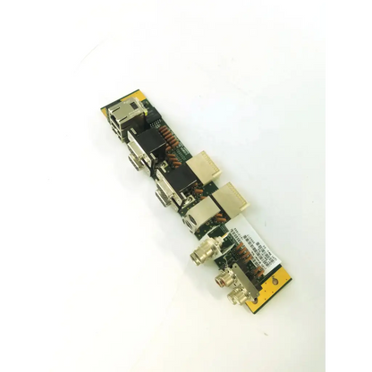 Back side of green circuit board with usb hdmi vga ports in siemens medical solutions acuson x300-i0-sub model 10131992