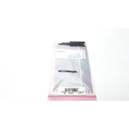 Siemens mini receiver wax guard black plastic microwave receiver in clear package with pink seal for hearing aid maintenance