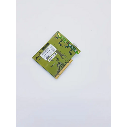 Green wireless network card with gold contacts and white label for siemens pci266 nibp assembly board use