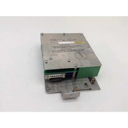 Silver metallic siemens e148623m industrial electronic module with green components and d-sub connector for c-arm use