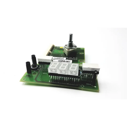 Green siemens control panel with digital display and rotary knob for sirona d3302 dental unit regulator board 3313900