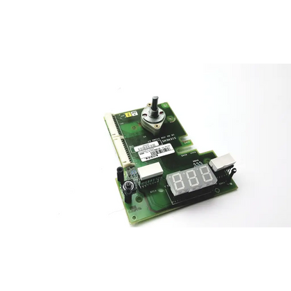 Green sirona d3302 dental unit regulator board with digital display and rotary knob for precise control