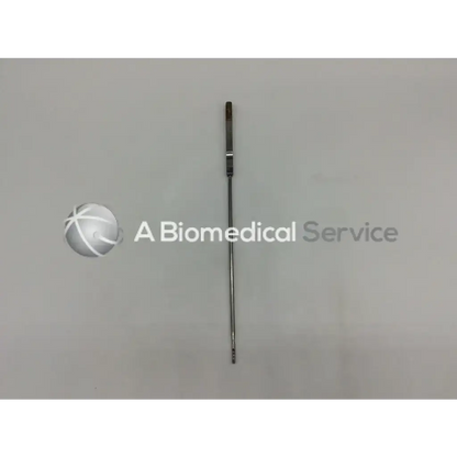 A slender metallic kevorkian–younge curette with a straight shaft and basket ad5-12 121322sm fine tip