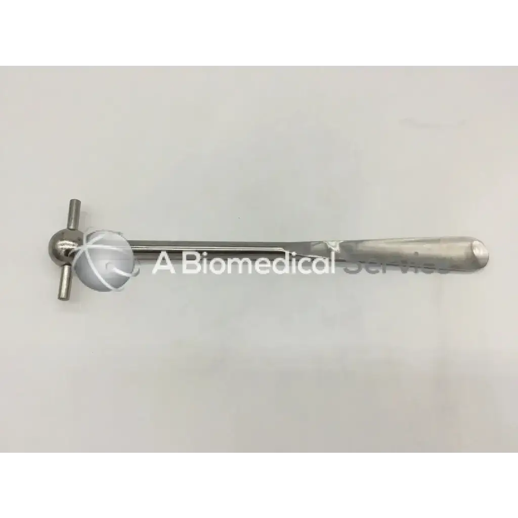 Silver sklar instrument meyerding hip and shoulder skid with long handle and rounded head with two perpendicular rods