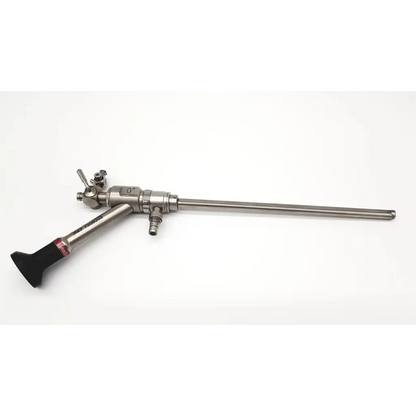 Silver surgical endoscope smith and nephew xl 460398 0° with black ergonomic handle and metallic joints da54-43