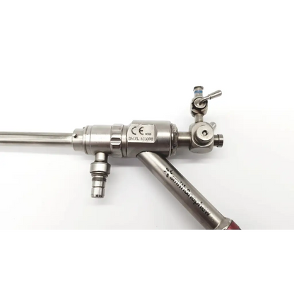 Silver smith and nephew xl 460398 0° surgical instrument with engraved text and multiple adjustment knobs da54-43
