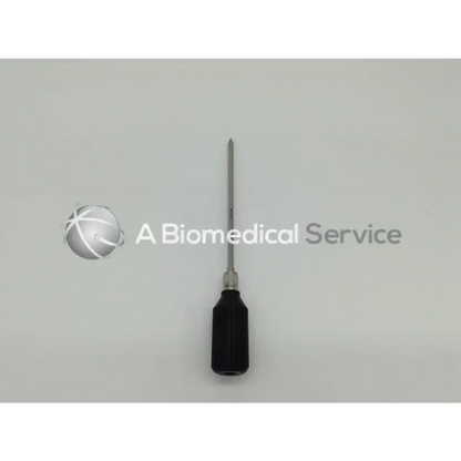 Smith & Nephew 72200098 Arthrogarde instrument surgical screwdriver with black delrin handle and metallic pointed tip