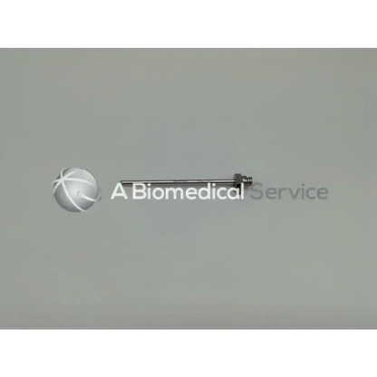 A sleek metallic arthrogarde hip access cannula 4.5mm with cylindrical shaft and threaded end by Smith & Nephew