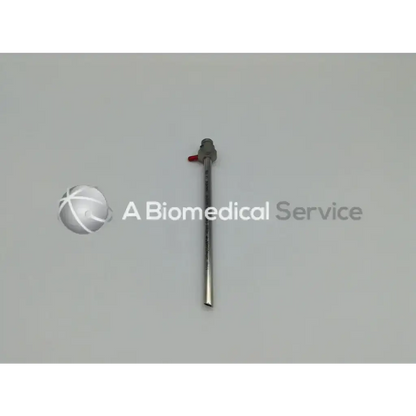 Smith & Nephew 72201743 arthrogarde hip access cannula with metallic shaft and gray handle with red valve, 5.5mm