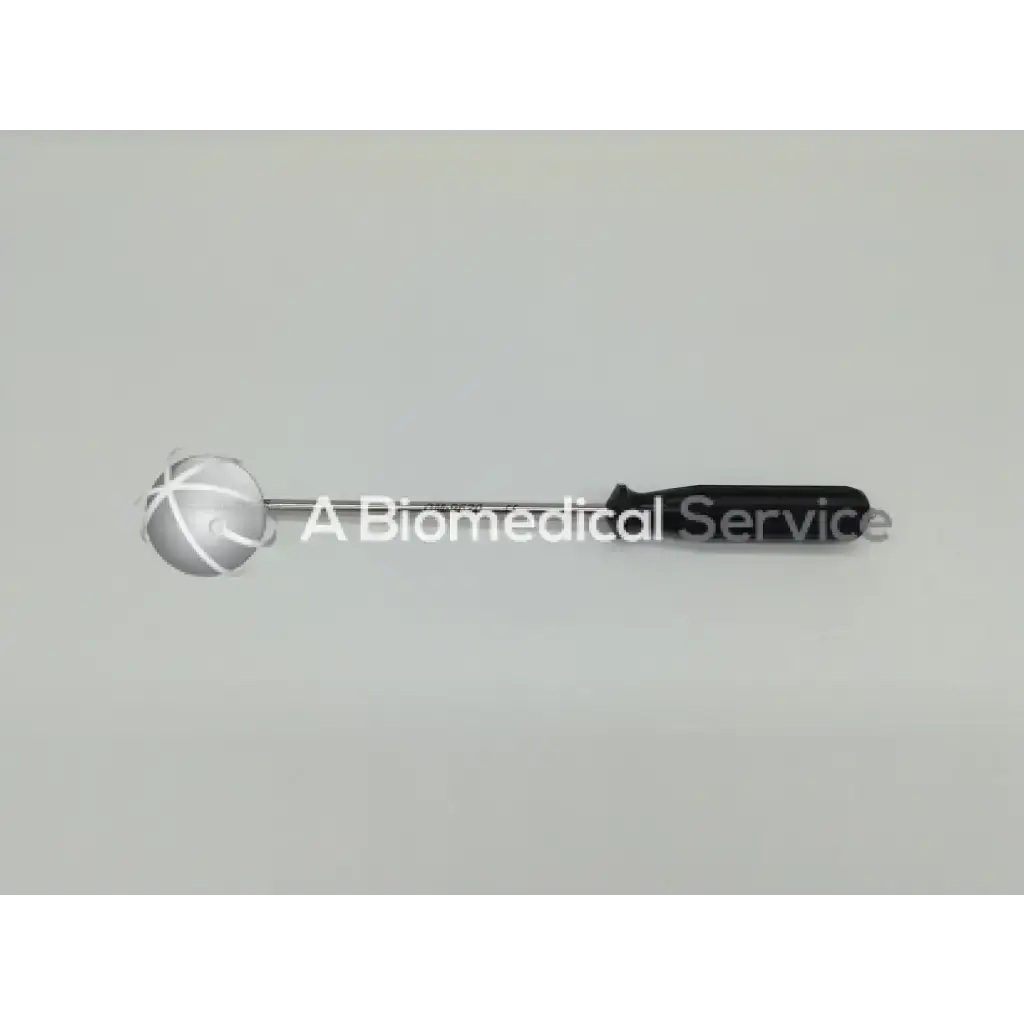 Silver spherical arthrocare opus speedscrew punch tap with black handle and metallic shaft for surgical use