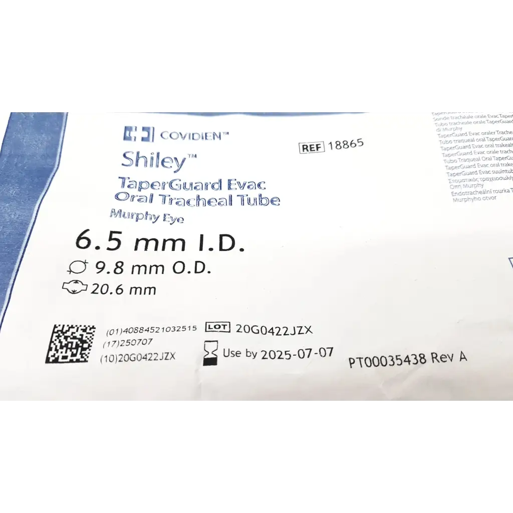 Load image into Gallery viewer, smiths medical portex tracheal tube 6.5mm - Surgical Tool