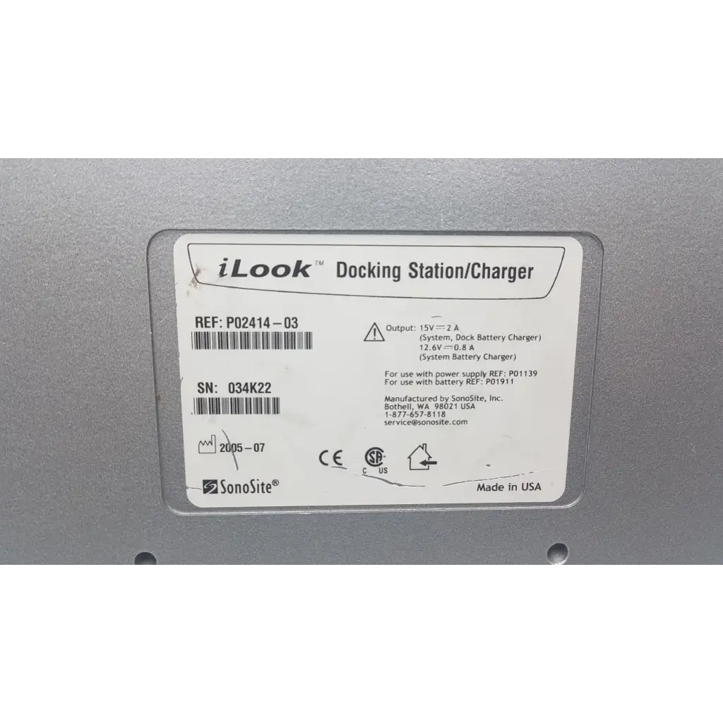 Load image into Gallery viewer, Sonosite iLook Docking Station Charger P02414-03 - Medical