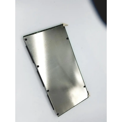Silver rectangular metal control board bbdg2-6 with brushed finish and black edges for sony 1-640-029-13