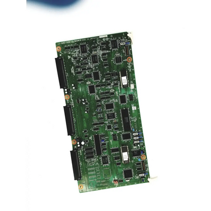 Green sony control board bbdg2-6 with black integrated circuits and gold-colored mounting screws for reliable use