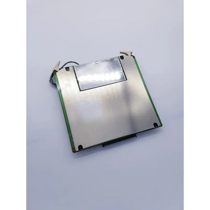 Silver metallic sony au-149 board battery with green trim and black cable for spacelabs mpc860 cpu nibp assembly board