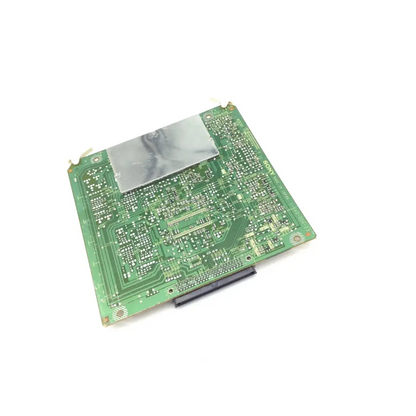 Green sony au-149 board circuit with a silver rectangular component and black connector model 1-640-036-13