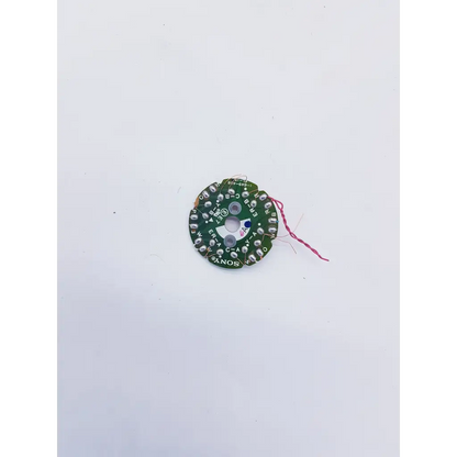 Sony DBH-40A FL-153 green circular led nibp assembly board with silver soldered components and pink wire for spacelabs mpc860