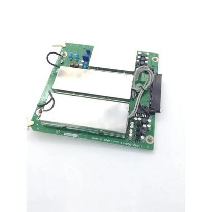 Green sony rp-57 board with two white rectangular components and various electronic parts bbcc2-4 model