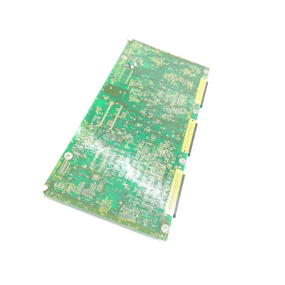 Green sony ss-48b control board with gold connectors and electronic components for defective betacam deck use