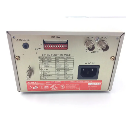Sony UP-895MD Video Graphic Printer - Medical parts
