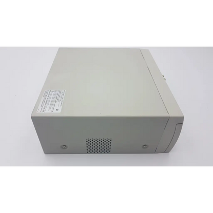 Beige plastic sony UP-990AD hybrid graphic printer with a perforated ventilation grille on the front panel