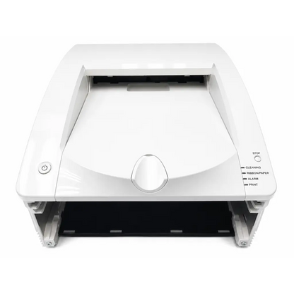 White plastic sony up-dr80md digital color medical printer with biomed certified sleek scanner and labeled control buttons