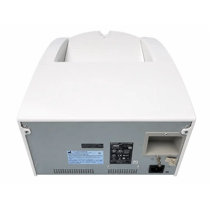White and gray sony up-dr80md biomed certified digital color medical printer showing back panel with ventilation slots