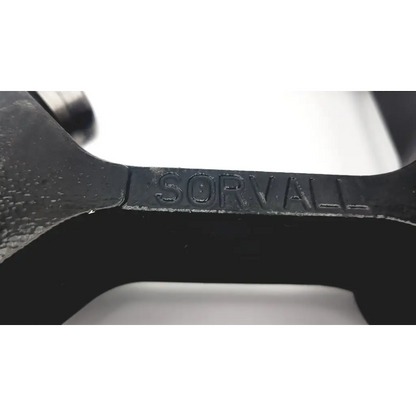 Black sorvall heracus metal handle with textured grip for swinging bucket rotor tool swinging bucket max 4600 rpm