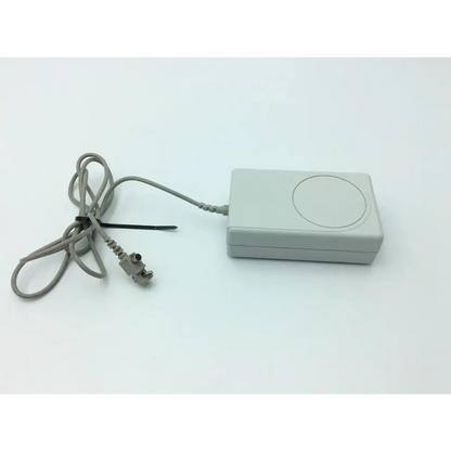 Gray rectangular spacelabs 119-0251-01 rev e electro medical power supply with coiled cable and small connector