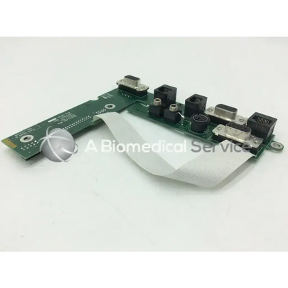 Green circuit board patient monitor data export card with multiple black and silver connectors for spacelabs 650-0552-00