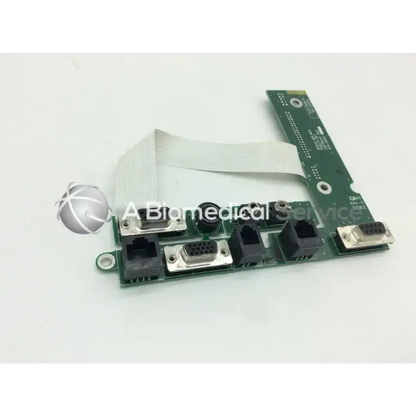 Spacelabs 650-0552-00 green circuit board with vga and usb ports for patient monitor data export card use