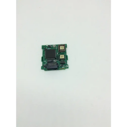 Green circuit board with black and gold electronic components in spacelabs 670-0624-05 controller product