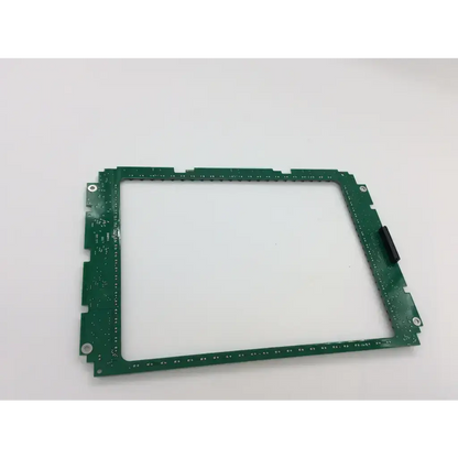 Spacelabs 670-0884-01 90369 patient monitor touch screen replacement irts board with green frame and black component