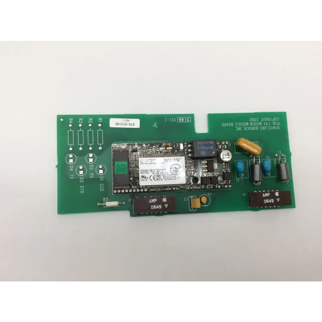 Load image into Gallery viewer, Spacelabs Burdick PCB FAX Modem Module Board 5106 CSI-1