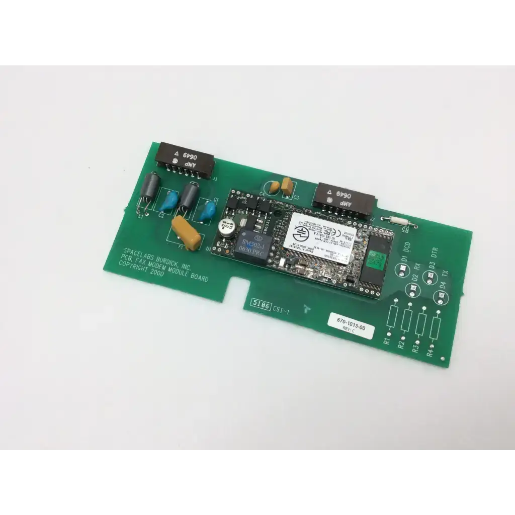 Load image into Gallery viewer, Spacelabs Burdick PCB FAX Modem Module Board 5106 CSI-1
