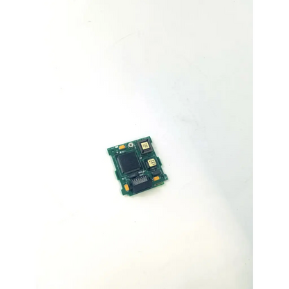 Green circuit board with black and gold components of spacelabs recorder cpu 670-0624 for medical data recording