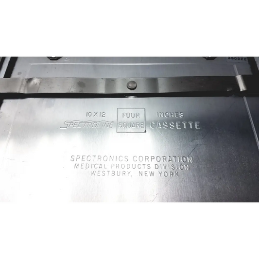 Spectroline 10x12’’ Radiographic Cassette - Medical & Lab