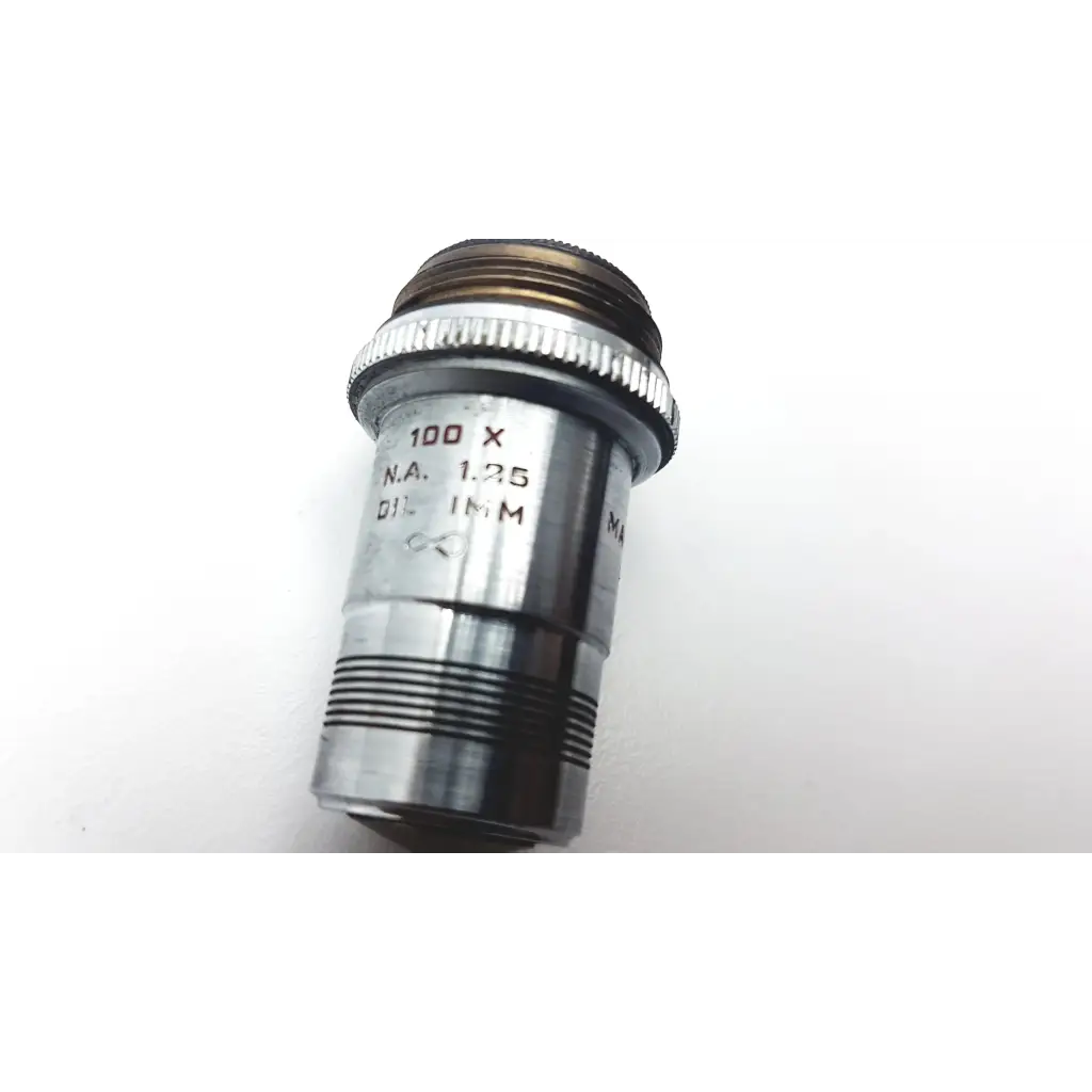 Load image into Gallery viewer, Spencer 100X N.A 1.25 DIL 1mm Microscope Objective Lense
