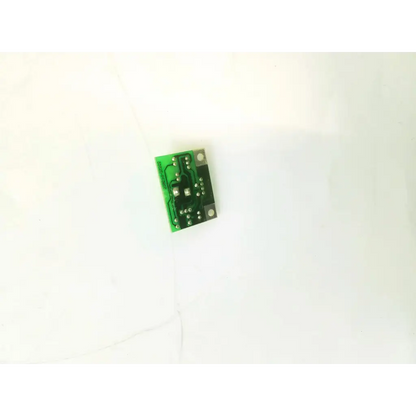 Green rectangular ssc-3 ba02 ir board with silver solder points and black components for electronic control use