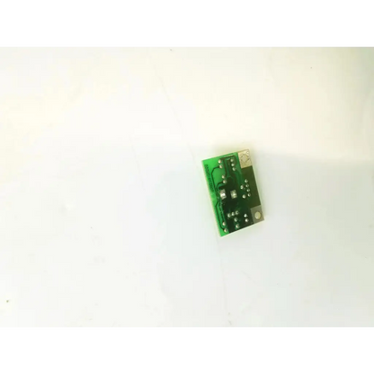 Green rectangular ba02 ir board with silver soldered components and small metallic connector for ssc-3 ba02 use