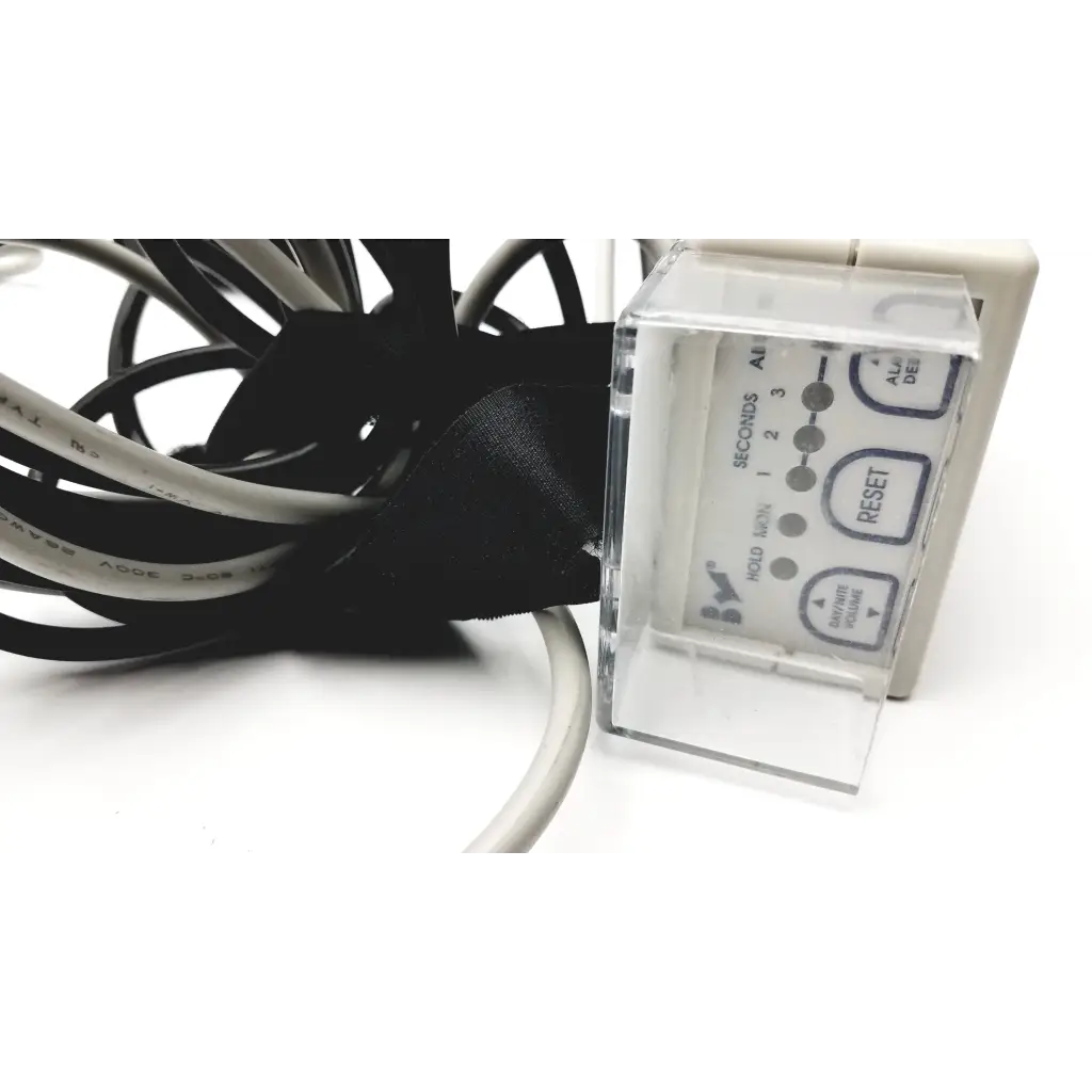 Clear plastic timer with white control panel and black buttons labeled seconds and reset for stanley classic check 72020