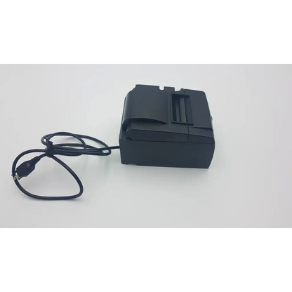 Black star tsp100 future prnt thermal receipt printer with coiled power cable designed for fast printing tasks