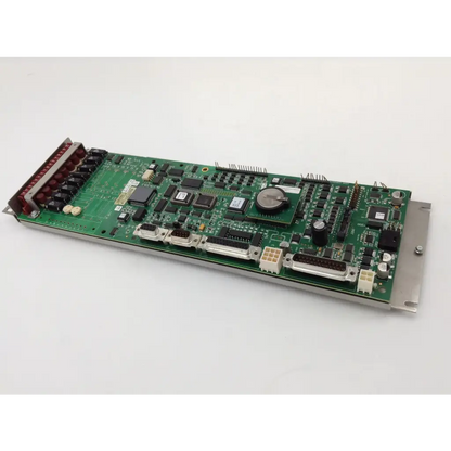 Green printed circuit board with electronic components for steris erie amsco sterilizer 384k rex pcb control board