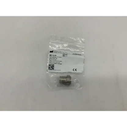 Silver metallic storz 10315m glass window plug made of durable glass in clear plastic packaging