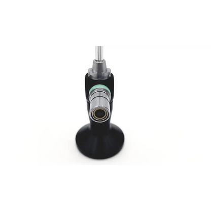 Black and silver surgical torch with green accent ring for storz 10327 a 0° cystoscope da24-24 use