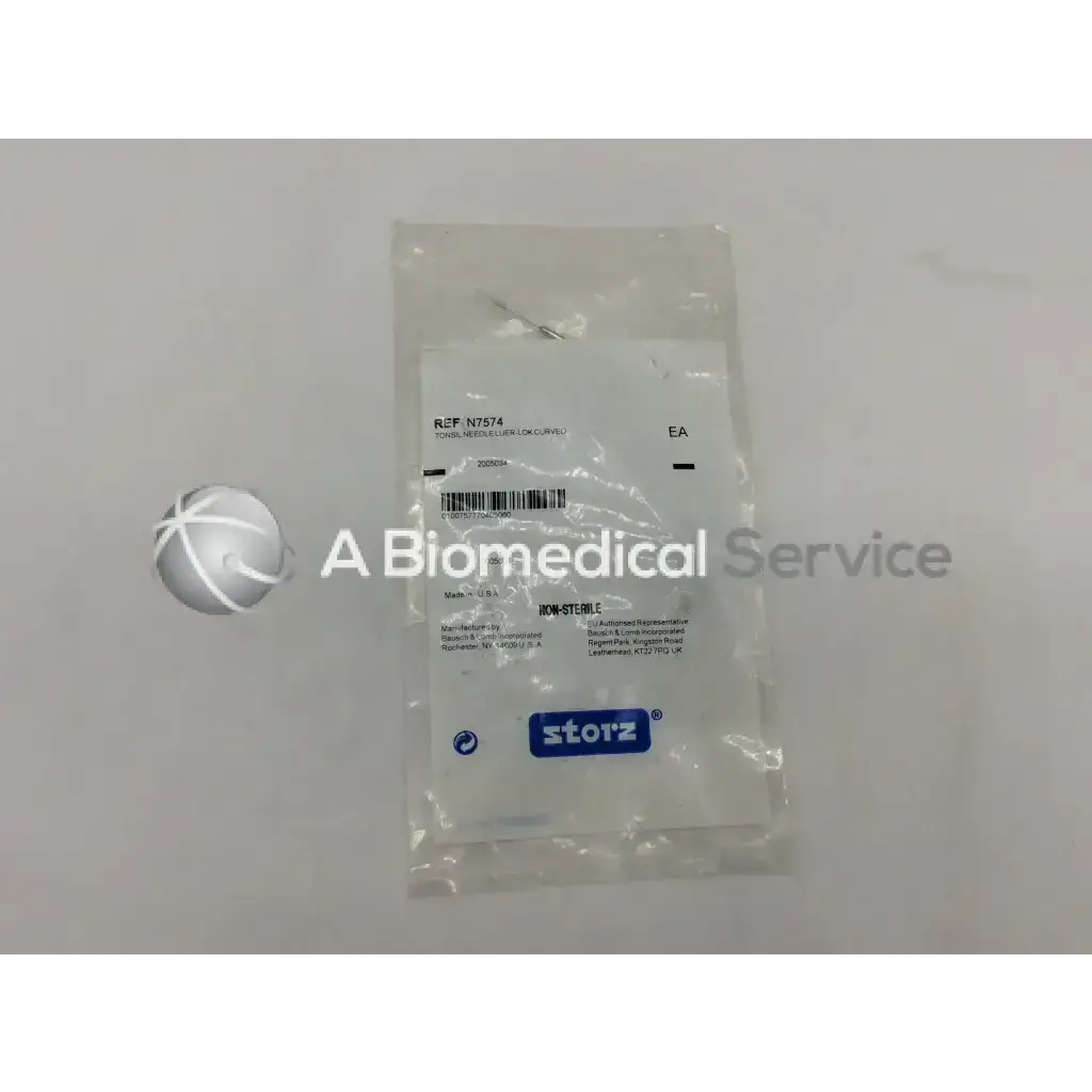 Load image into Gallery viewer, Storz N7574 Luer- Lock Tonsil Needle - Surgical Tool