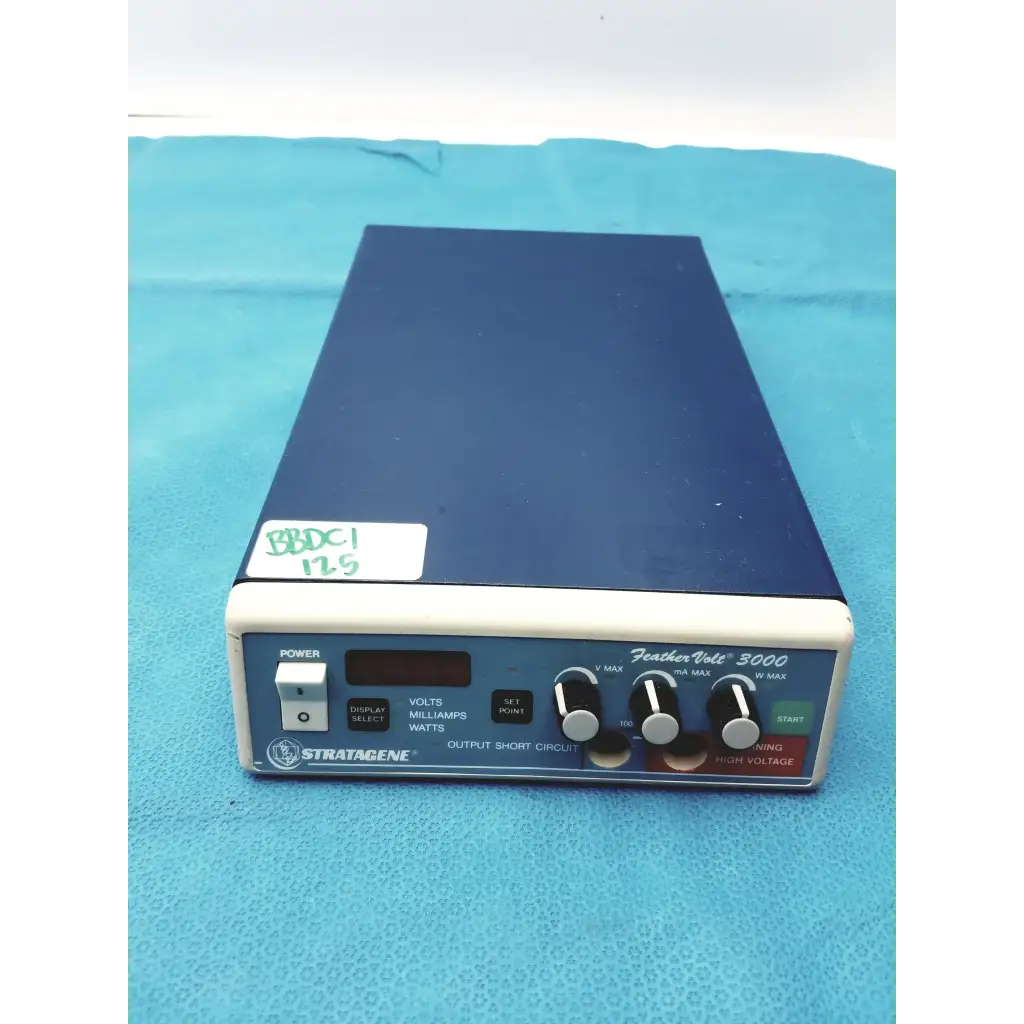 Stratagene Feather Volt 3000 Electrophoresis Power Supply Electrophoresis Power Supply, second-hand product photo 1
