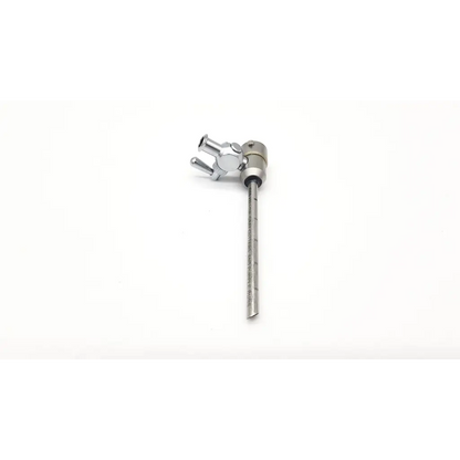 Silver surgical retractor with textured handle and articulated arms for stryker 01a032 arthroscope use