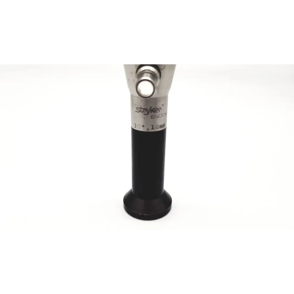 Silver and black handheld refractometer with metallic body branded styken endof for stryker 10mm 30° endoscope use